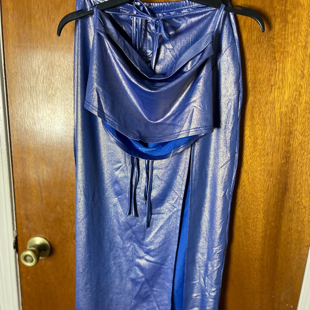 Crop top & skirt set (M)